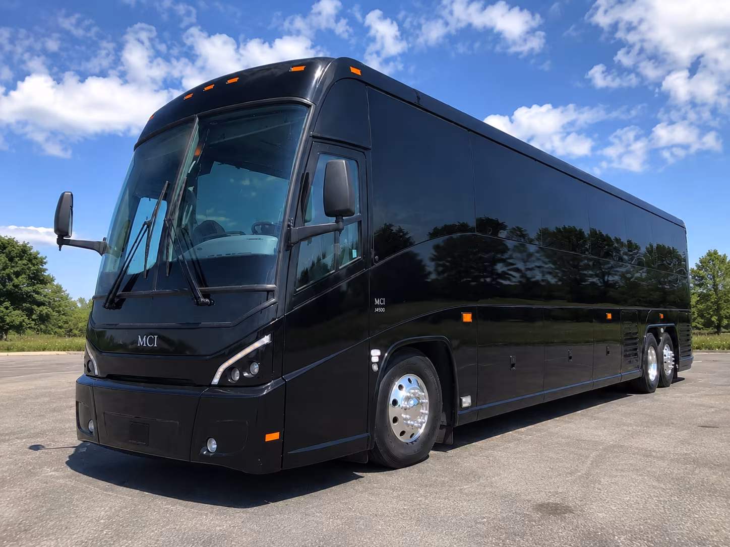 New York Airport Shuttle & Transportation party bus exterior