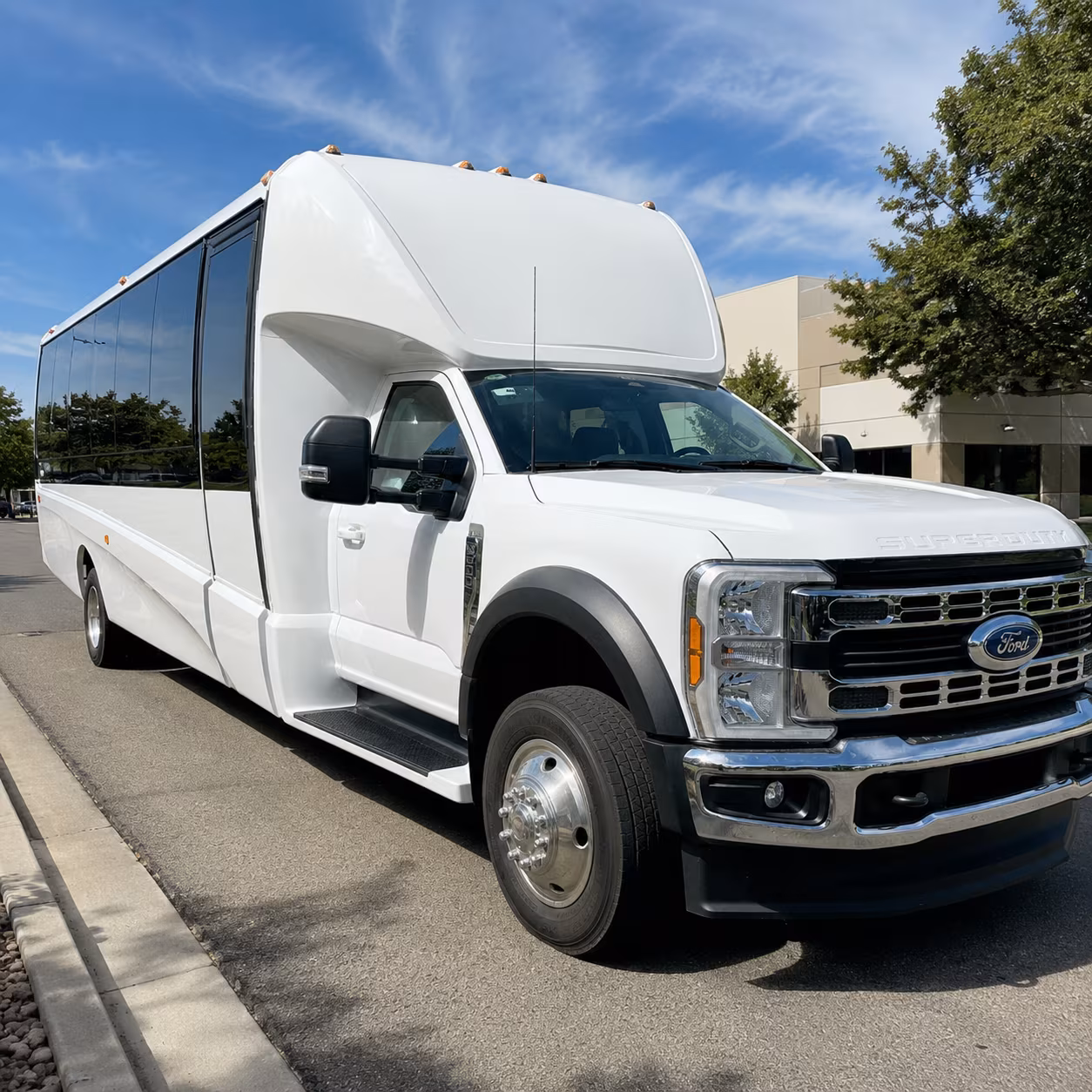 New York Airport Shuttle & Transportation party bus exterior