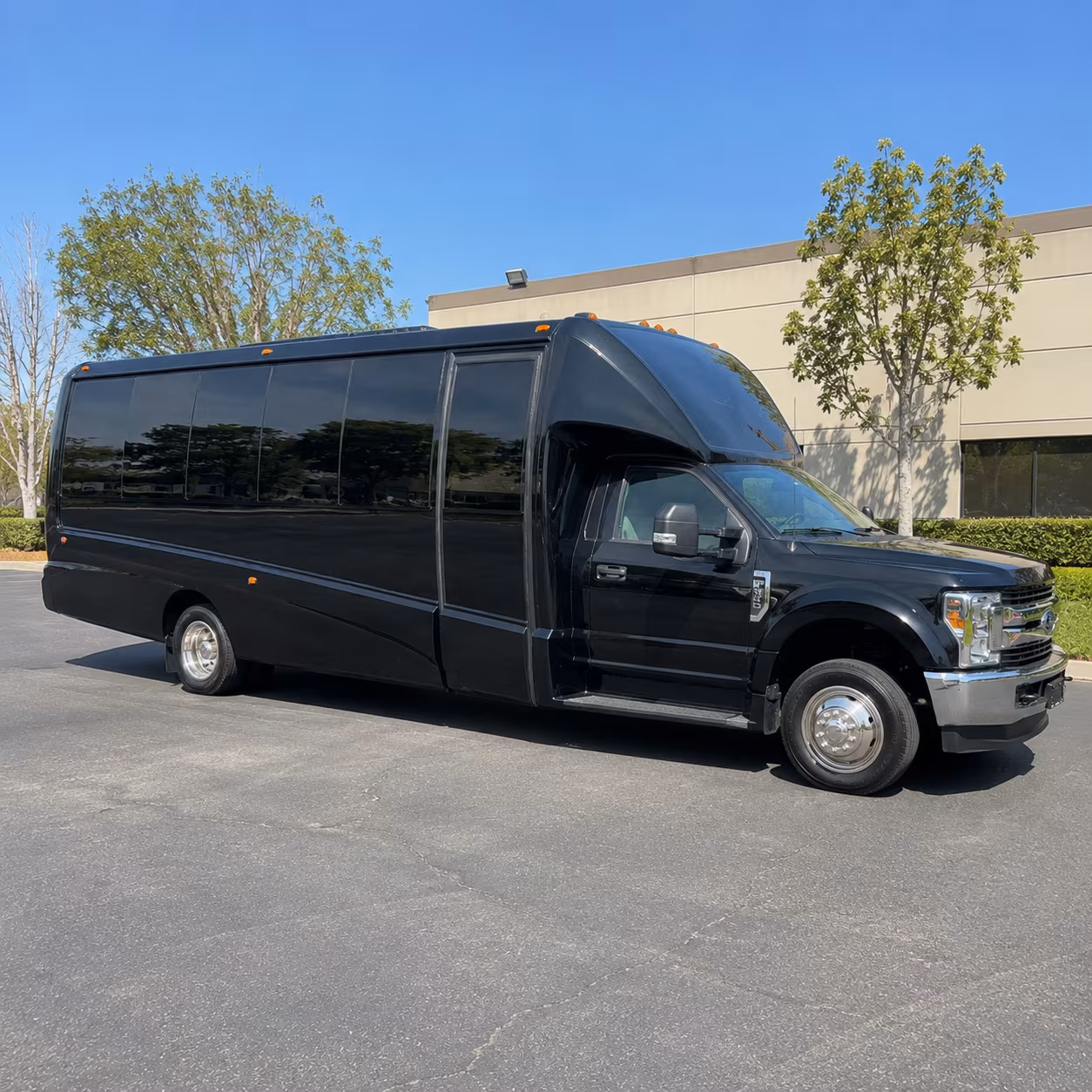 New York Birthday, Sweet 16, & Quinceañera Transportation party bus exterior