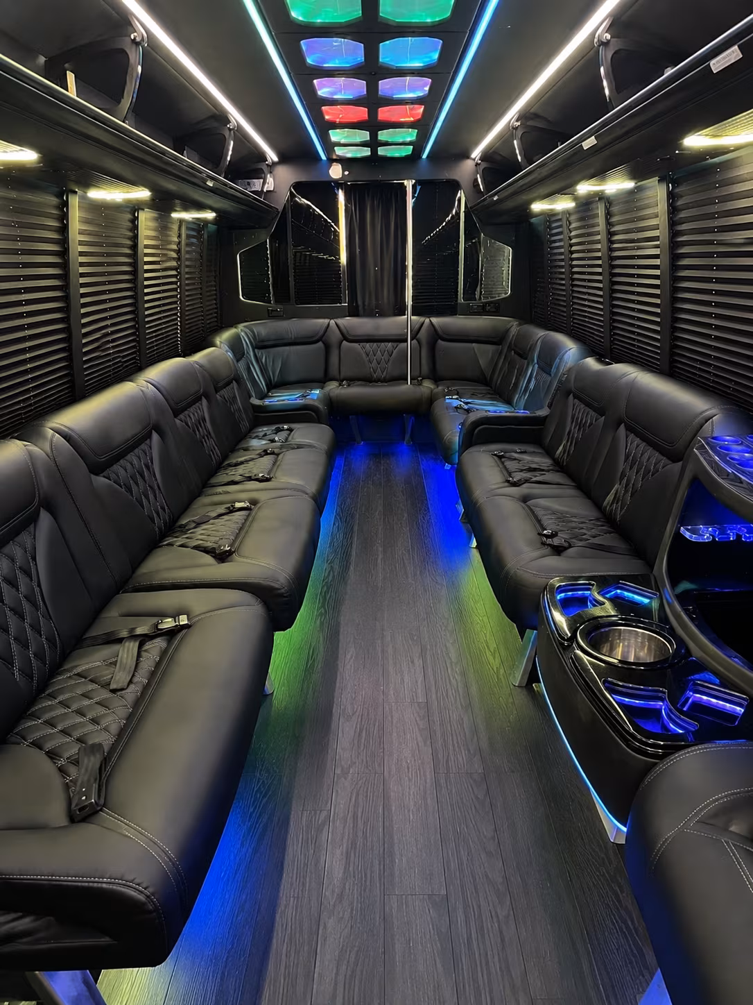 New York Concert & Music Festival Transportation party bus exterior