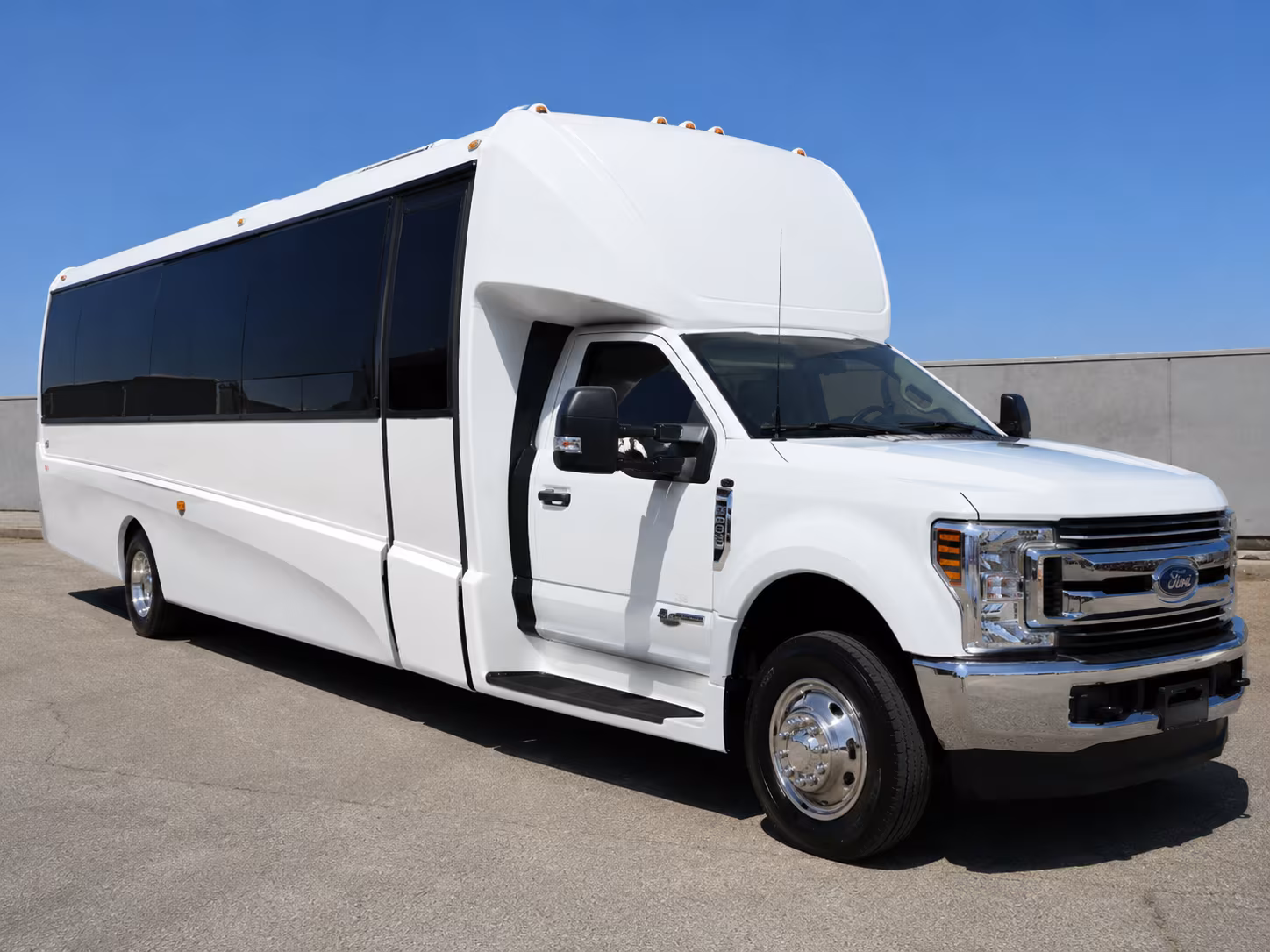 New York Corporate Transportation party bus exterior