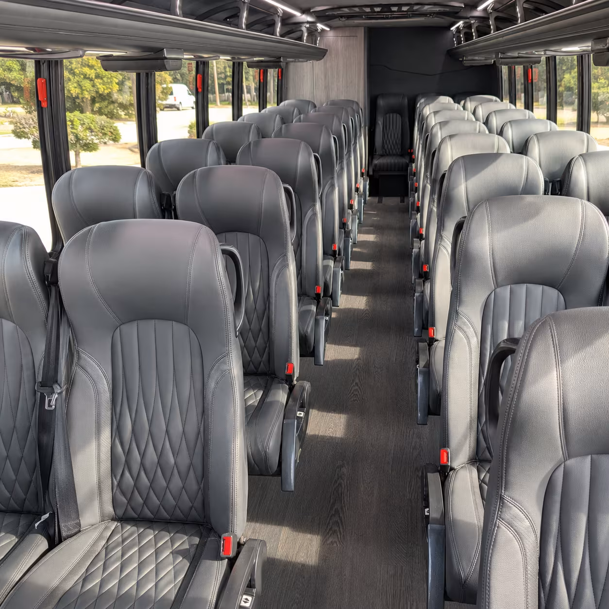 New York Corporate Transportation party bus exterior