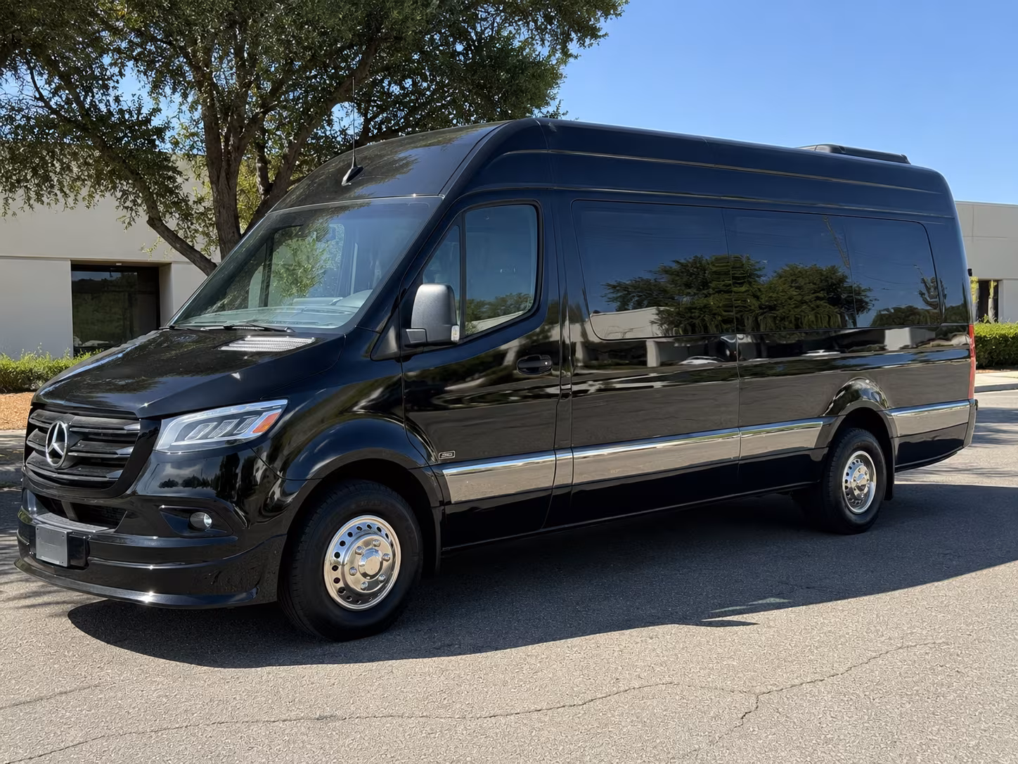 New York School Event Transportation party bus exterior