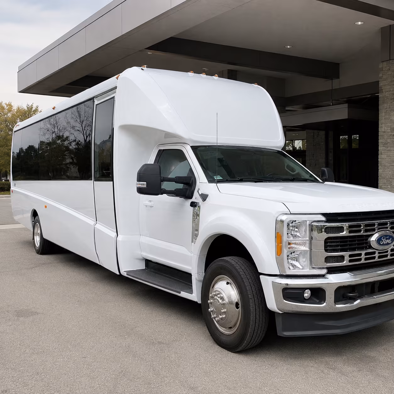 New York School Event Transportation party bus exterior