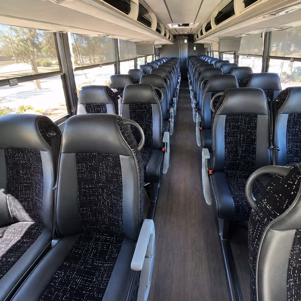 New York School Event Transportation party bus exterior
