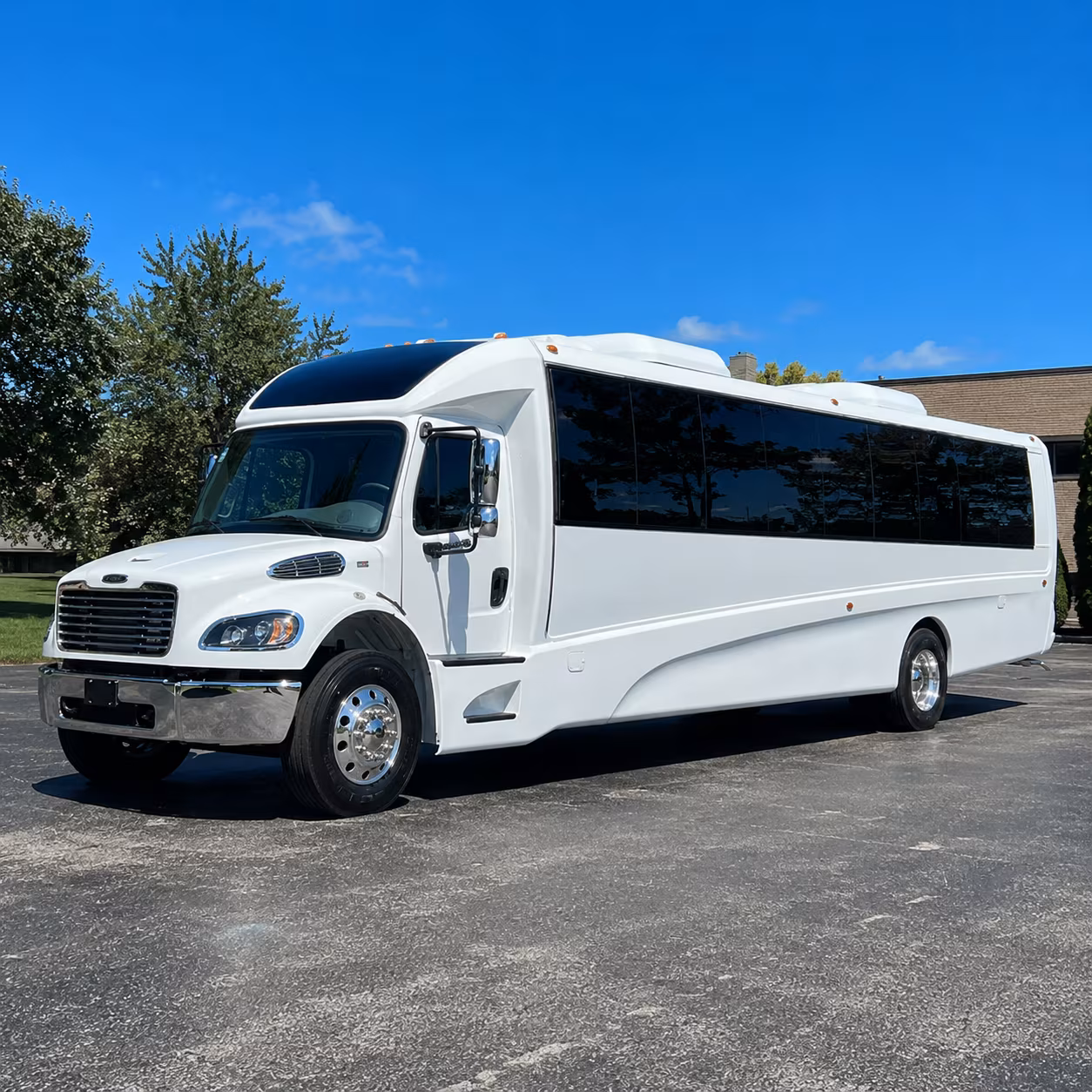 New York School Event Transportation party bus interior