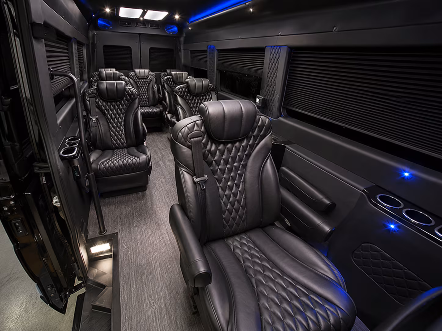 New York School Event Transportation party bus exterior