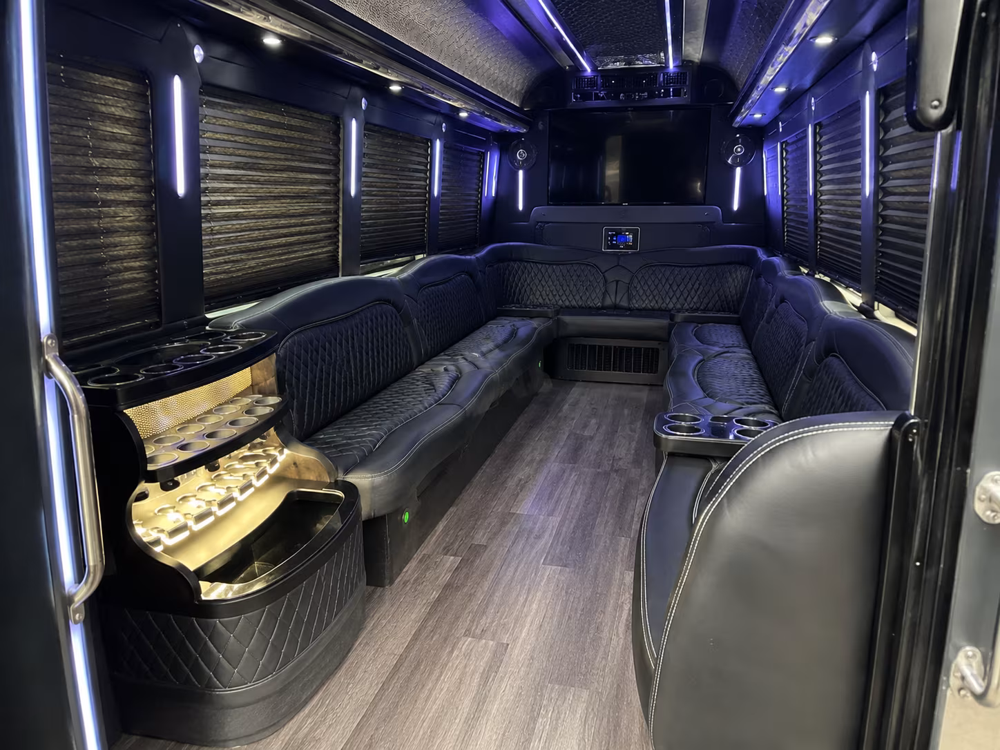 New York Winery Tour & Pub Crawl Transportation party bus exterior