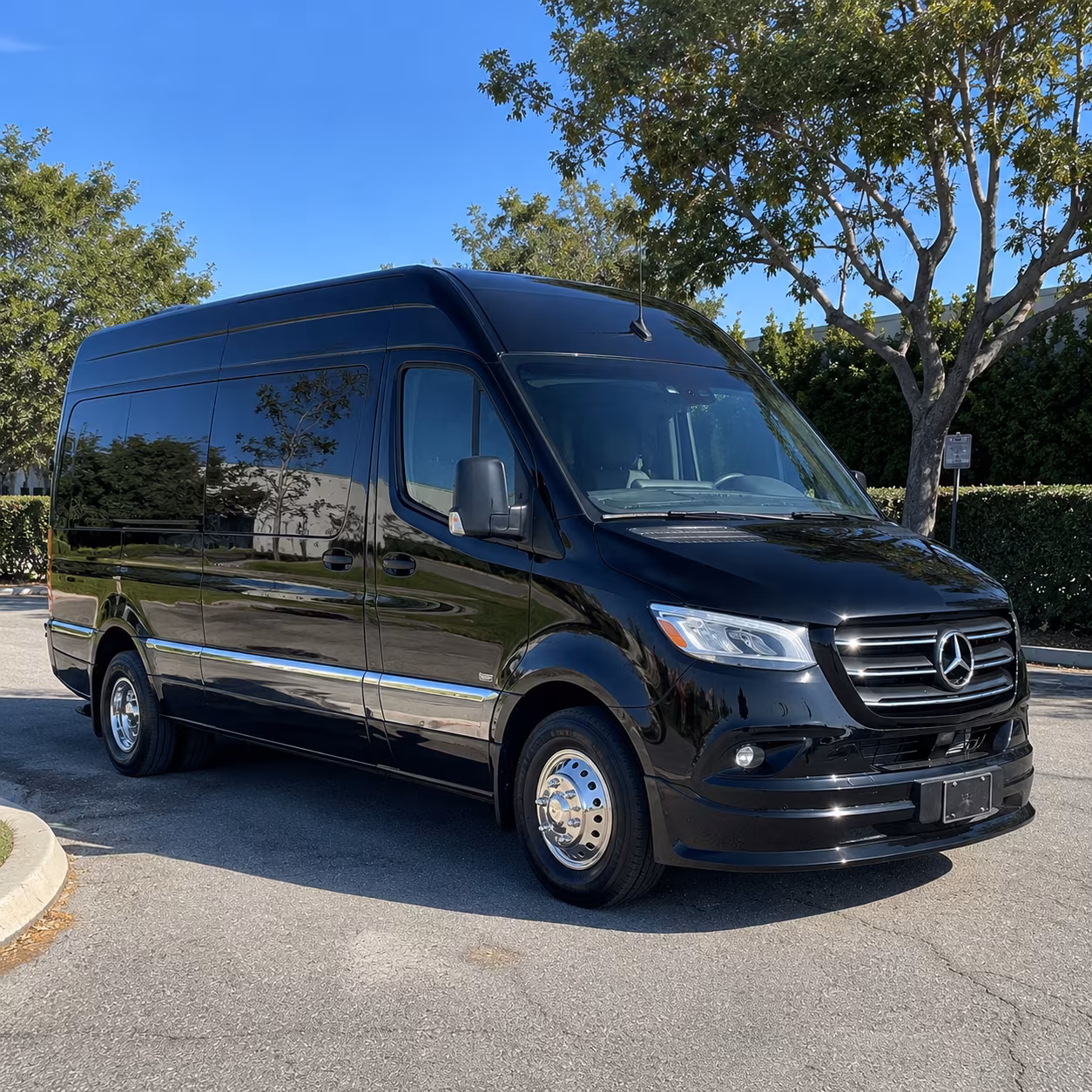Sprinter Van Rental with Driver Exterior