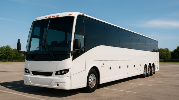 Exterior of Charter Bus Company New York's 40 Passenger Charter Bus in New York