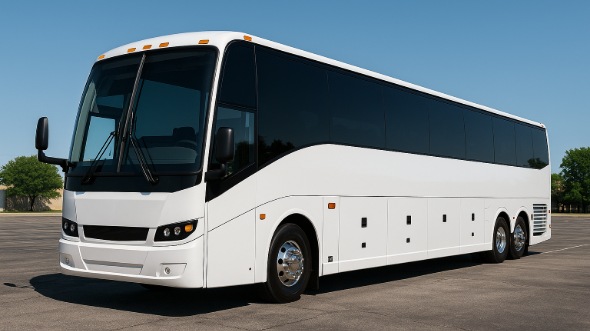 Exterior of Charter Bus Company New York's 46 Passenger Charter Bus in New York