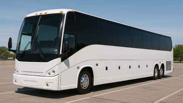 Exterior of Charter Bus Company New York's 47 Passenger Charter Bus in New York