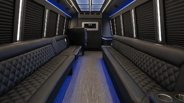 new york 30 passenger party bus interior
